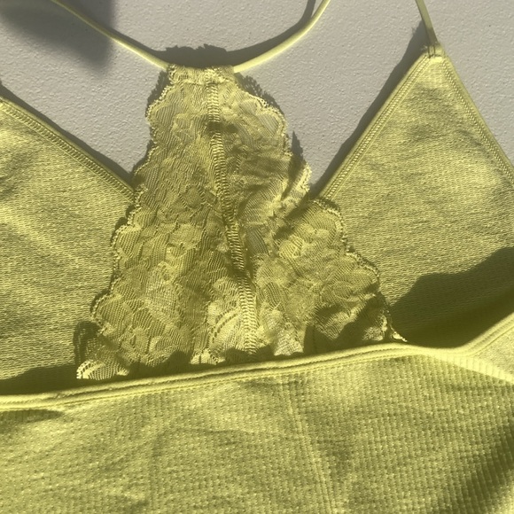 3/$15 So seamless lace back ribbed top casual summer boho stretch party L jrs - Picture 13 of 16